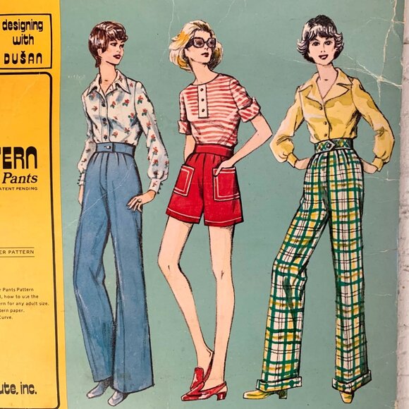 Vintage 1976 Magic-Fit Master Pattern For Pants By American Fashion Institute - Picture 4 of 8